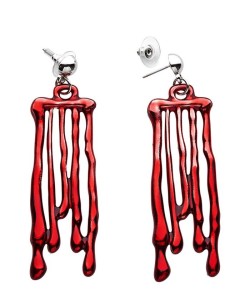 PENDIENTES DE SANGRE CHORREANDO