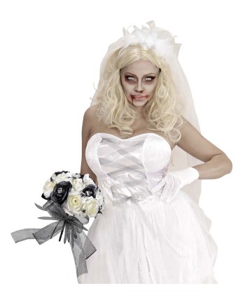 RAMO DE NOVIA CADAVER CON ARAÑAS