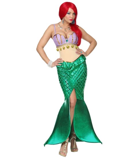DISFRAZ DE SIRENA PARA MUJER