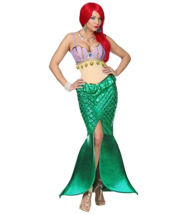 DISFRAZ DE SIRENA MUJER