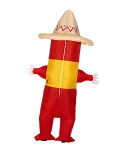DISFRAZ DE PIMIENTO MEJICANO HINCHABLE 2