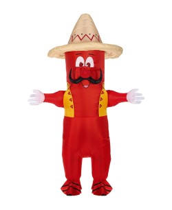 DISFRAZ DE PIMIENTO MEJICANO HINCHABLE