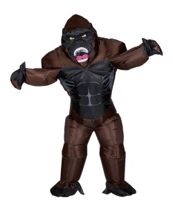DISFRAZ DE GORILA HINCHABLE PARA ADULTO