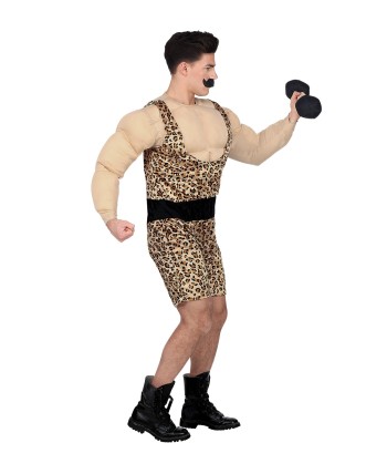 DISFRAZ DE HOMBRE FORZUDO LEOPARDO