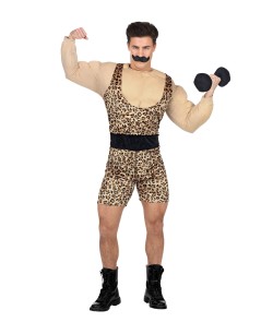 DISFRAZ DE HOMBRE FORZUDO LEOPARDO