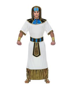 DISFRAZ DE FARAON BLANCO PARA HOMBRE