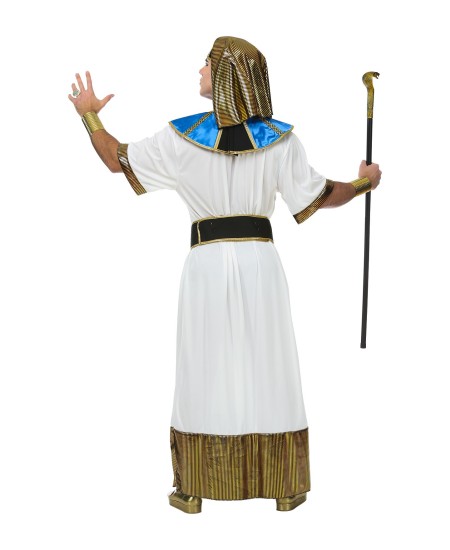 DISFRAZ DE FARAON BLANCO PARA HOMBRE