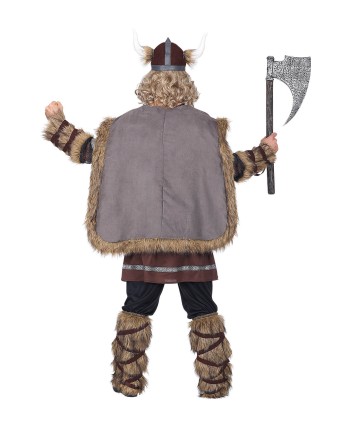 DISFRAZ DE VIKINGO MARRON PARA HOMBRE
