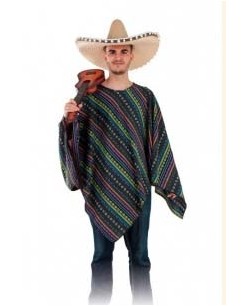 PONCHO MEJICANO ADULTO