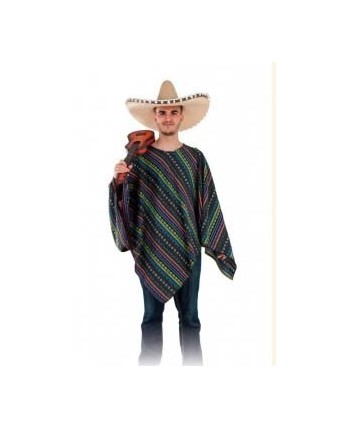 PONCHO MEJICANO ADULTO