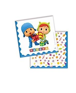 SERVILLETAS POCOYO Y NINA 20 UNIDADES