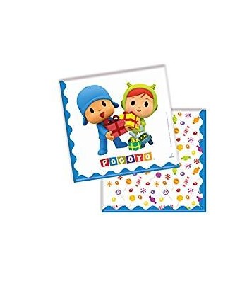 SERVILLETAS POCOYO Y NINA 20 UNIDADES