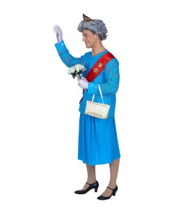 DISFRAZ DE REINA ELISABETH 2