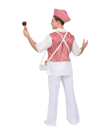 DISFRAZ DE AÑOS 50 HELADERO PARA HOMBRE