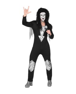DISFRAZ DE ROCKERO HEAVY METAL PARA HOMBRE