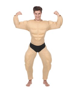 DISFRAZ DE FORZUDO CULTURISTA PARA HOMBRE