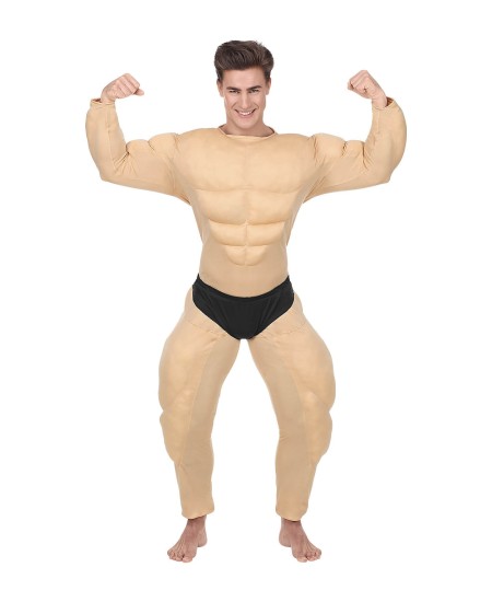 DISFRAZ DE FORZUDO CULTURISTA PARA HOMBRE