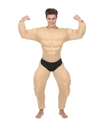 DISFRAZ DE FORZUDO CULTURISTA PARA HOMBRE