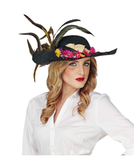 PAMELA NEGRA FIELTRO PARA MUJER