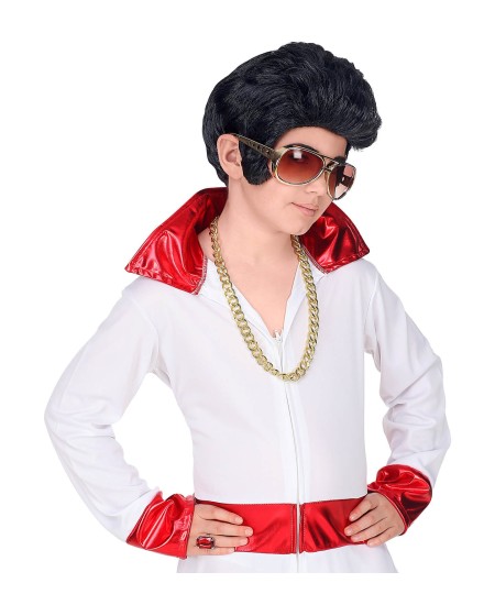 PELUCA REY DEL ROCK INFANTIL