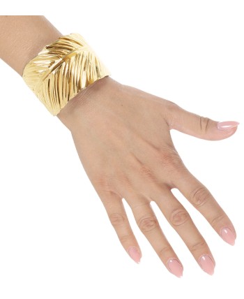 PULSERA DORADA HOJA