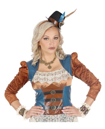 MULEQUERAS DE STEAMPUNK ENCAJE Y ENRGRANAJES