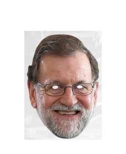 CARETA MARIANO RAJOY CARTON PLASTIFICADO