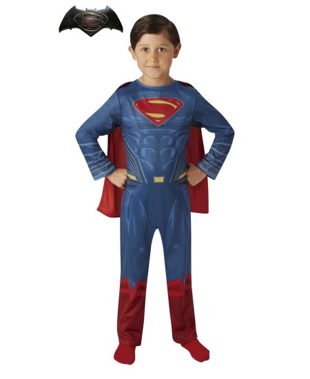 DISFRAZ DE SUPERMAN CLASSIC JL MOVIE PARA NIÑO