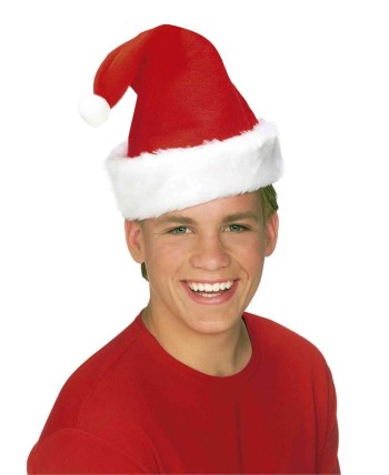 GORRO DE PAPA NOEL DELUXE
