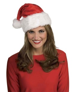 GORRO DE PAPA NOEL O MAMA NOEL DELUXE
