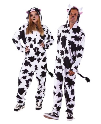 DISFRAZ DE VACA DIVERTIDA PARA ADULTO