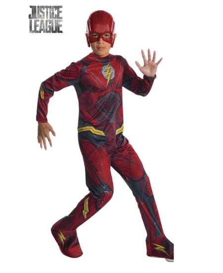 DISFRAZ DE FLASH JL CLASSIC PARA NIÑO