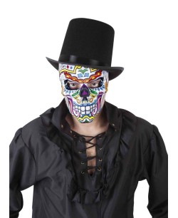 CARETA CALAVERA MEJICANA COLORES
