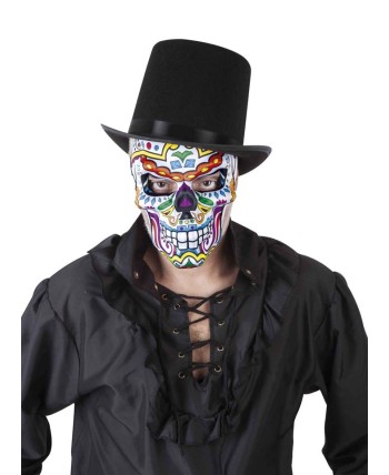 CARETA CALAVERA MEJICANA COLORES