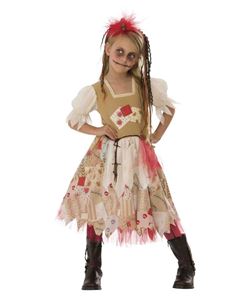 DISFRAZ DE VOODOO NIÑA