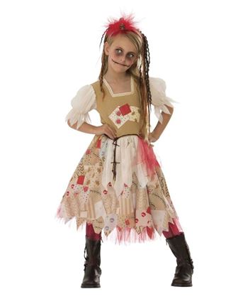 DISFRAZ DE VOODOO NIÑA
