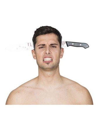 DIADEMA CUCHILLO ENSANGRENTADO