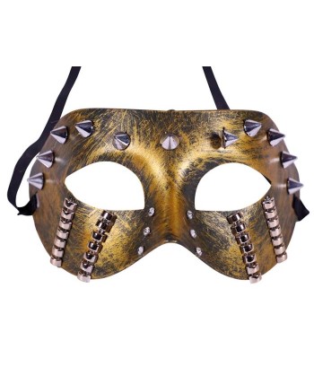 ANTIFAZ STEAMPUNK DORADO CIN PINCHOS