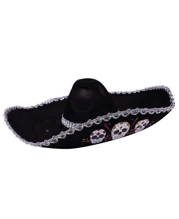 SOMBRERO MEJICANO DIA DE LOS MUERTOS