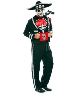 DISFRAZ DE CALAVERA MEJICANA PARA HOMBRE