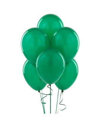 BOLSA 100 GLOBOS 95 CMS. VERDE ESMERALDA