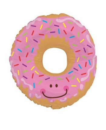 GLOBO DE HELIO DONUT ROSA