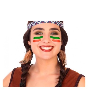 PENDIENTES PLUMAS MARRONES