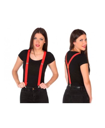 TIRANTES ROJOS ESTRECHOS