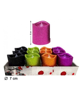 VELA PURPURINA ELECTRICA EFECTO LLAMA