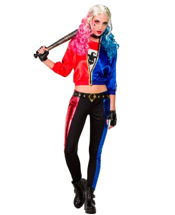 DISFRAZ DE HARLEY QUEEN PAYASA MUJER
