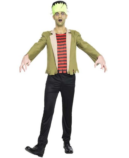 DISFRAZ DE FRANKENSTEN CHAQUETA VERDE PARA HOMBRE