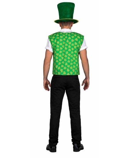 CHALECO SAN PATRICIO TREBOLES PARA HOMBRE