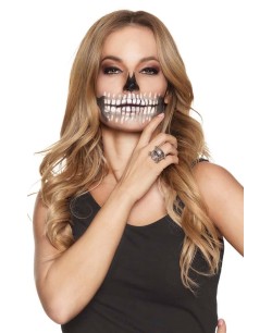 ANILLO CALAVERA PLATEADO 2