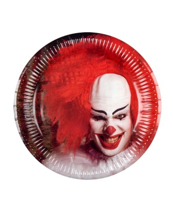 PLATOS PAYASO HORROR